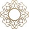 Ekena Millwork Reims Wood Fretwork Pierced Ceiling Medallion, Birch, 38"OD x 14 1/2"ID x 3/8"T CMWP38X38X0375REBI - alternate 1